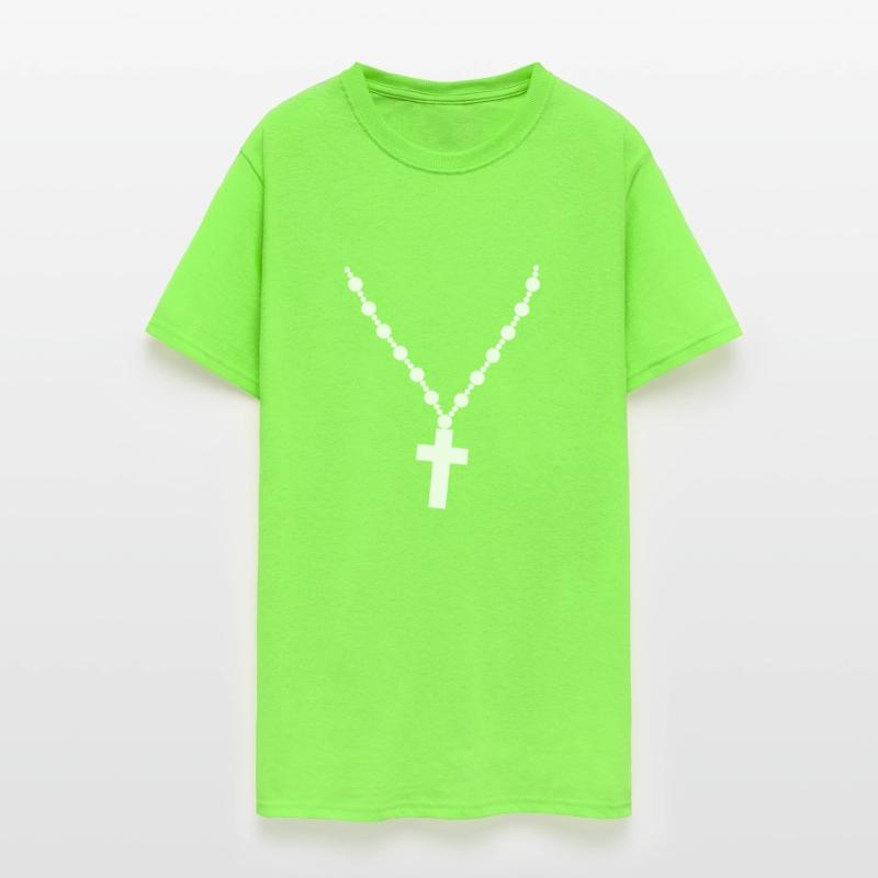 Christian Cross and Jesus Loves You Religious