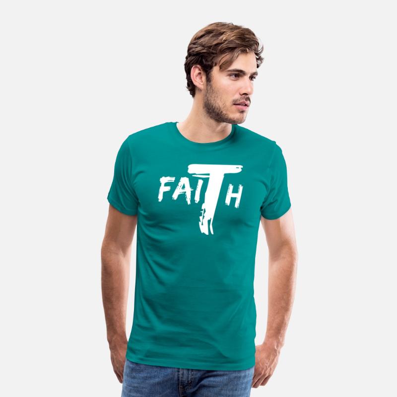 Christian Faith & Cross T-Shirt - Christian Faith