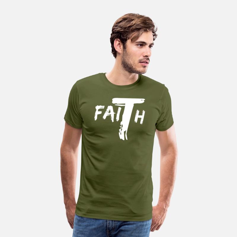 Christian Faith & Cross T-Shirt - Christian Faith