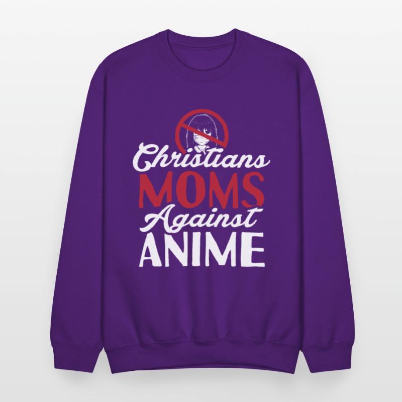 Christian Moms Against Anime Humor Tee