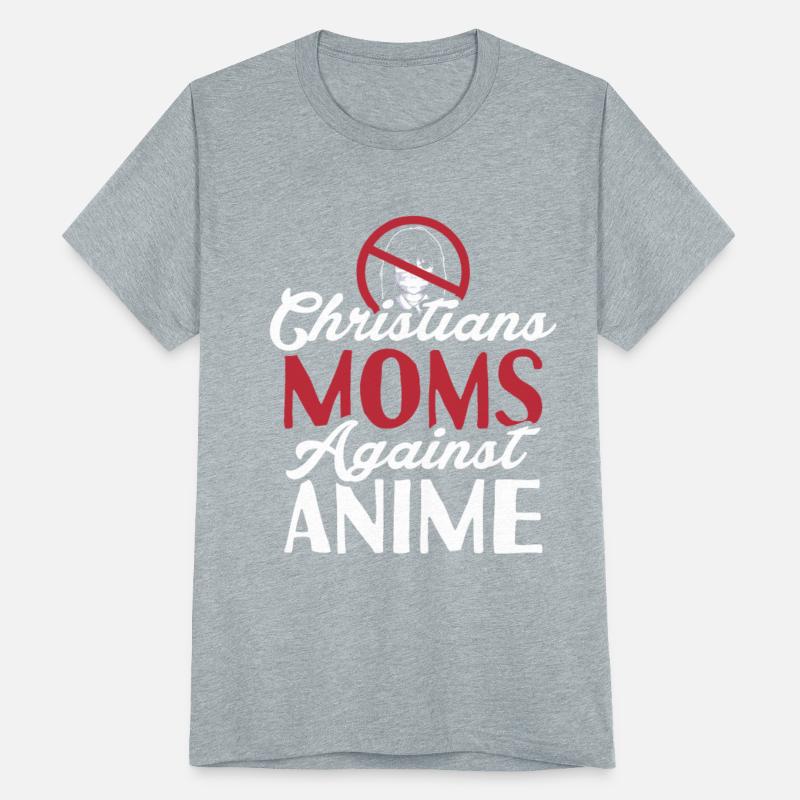 Christian Moms Against Anime Humor Tee