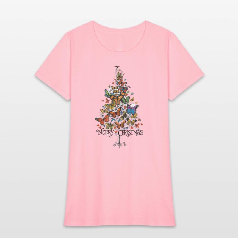 Christmas Butterflies Tree