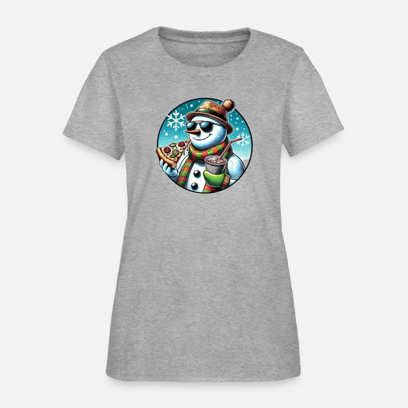 Christmas Snowman Pizza Party: Toppings & Shades