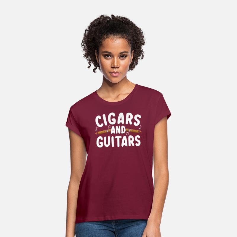 Cigars And Guitars Tobacco Cigarette Smoker Cigar