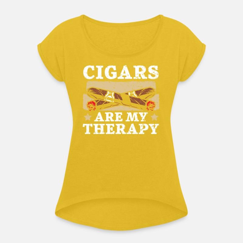 Cigars Are My Therapy Tobacco Cigarette Smoker
