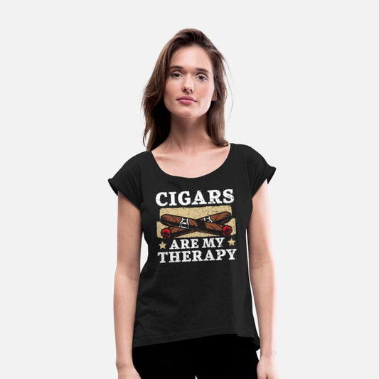Cigars Are My Therapy Tobacco Cigarette Smoker