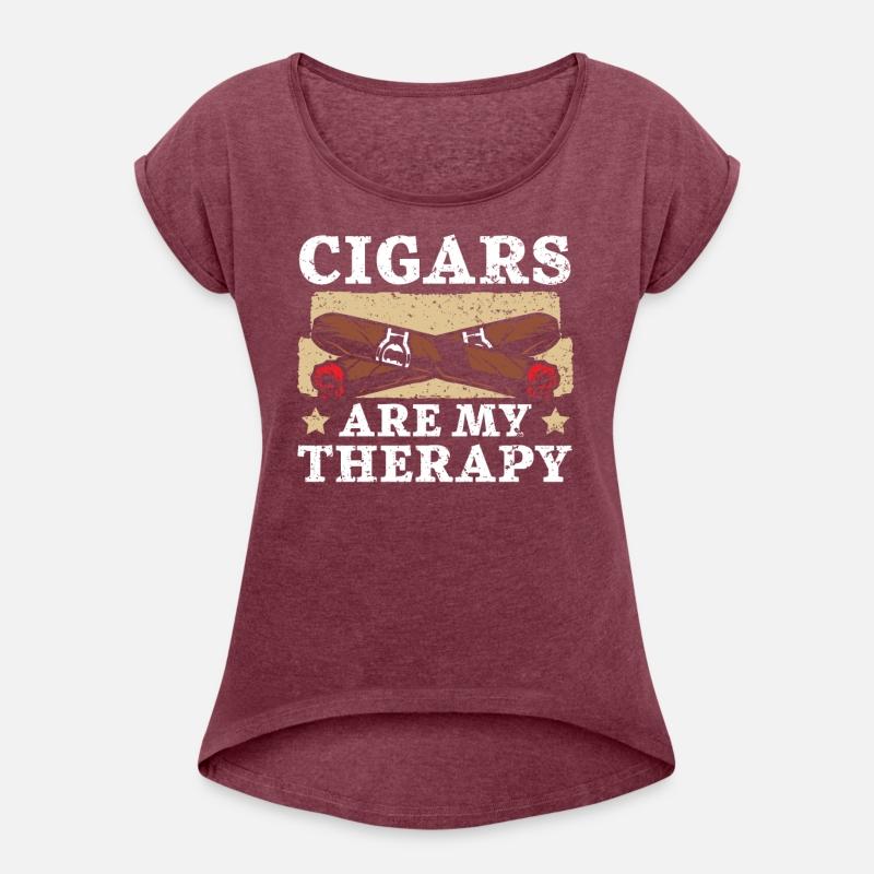 Cigars Are My Therapy Tobacco Cigarette Smoker
