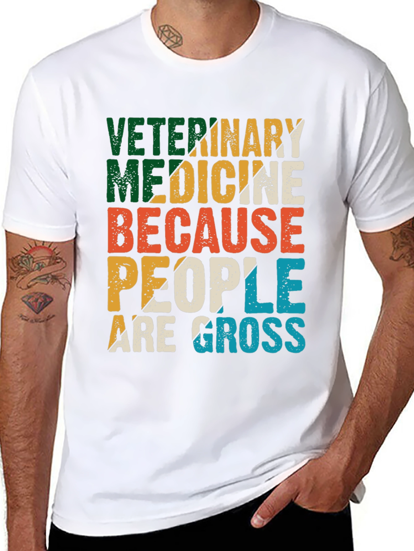 Veterinary Medicine T-Shirt - People Are Gross