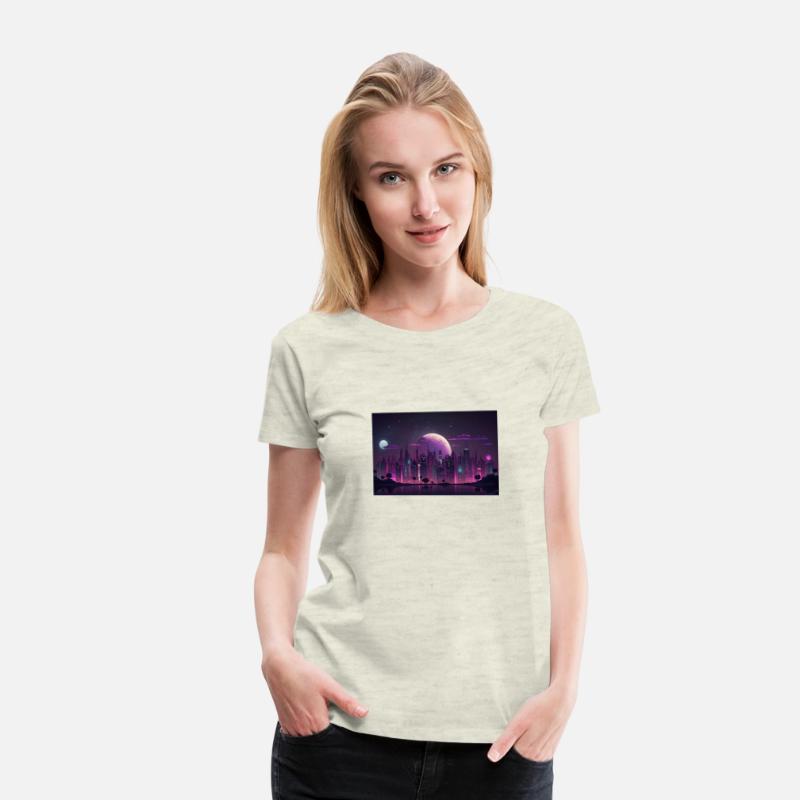 City skyline at night