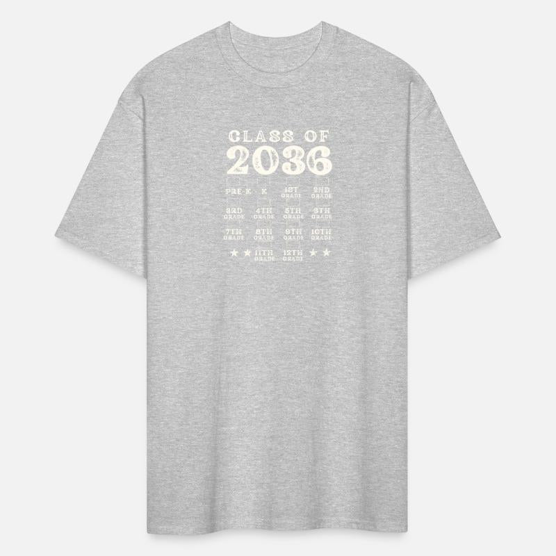 Class Of 2036 Grow With Me Grade Pre-K Checkmarks