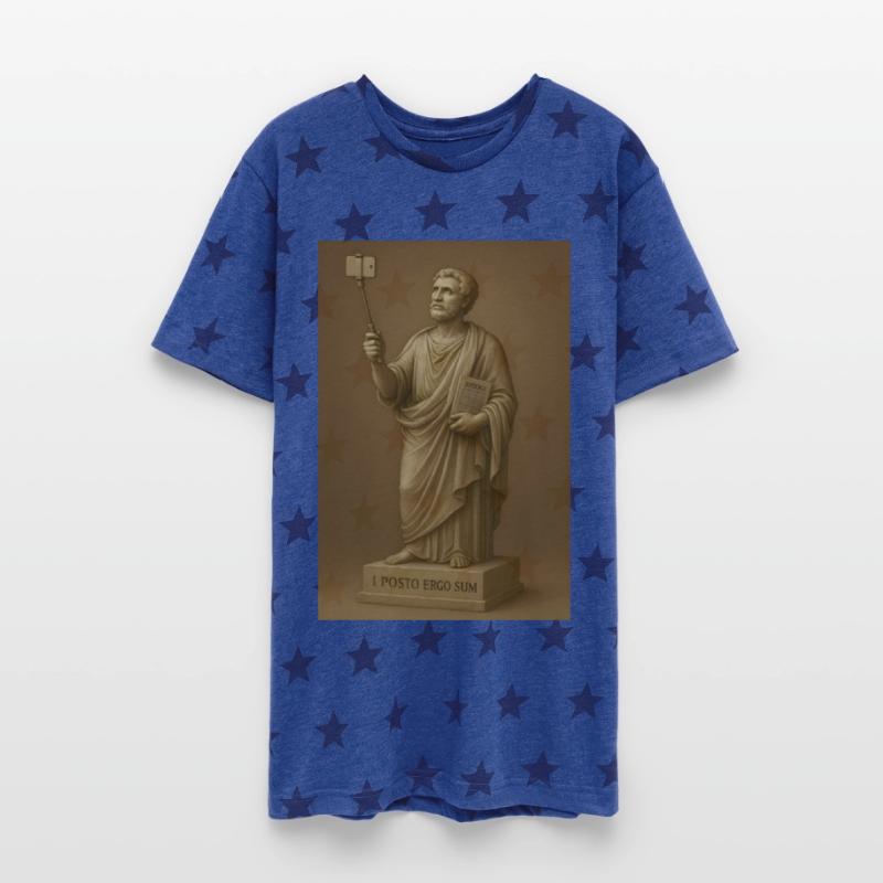 Classical Philosopher Selfie Statue