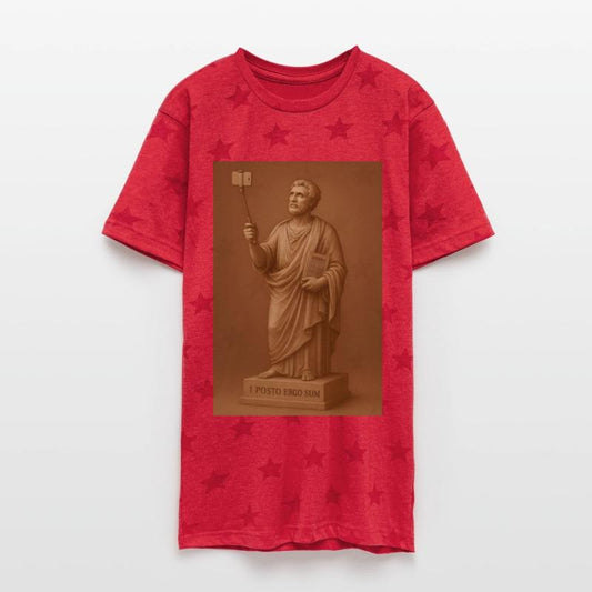 Classical Philosopher Selfie Statue