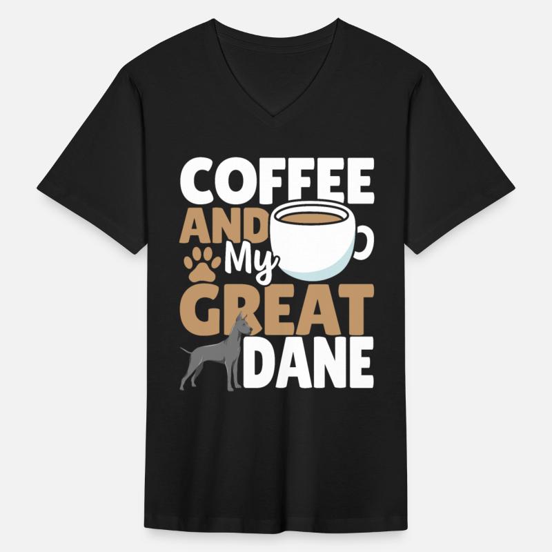 Coffee And My Great Dane Great Dane Dog Lover