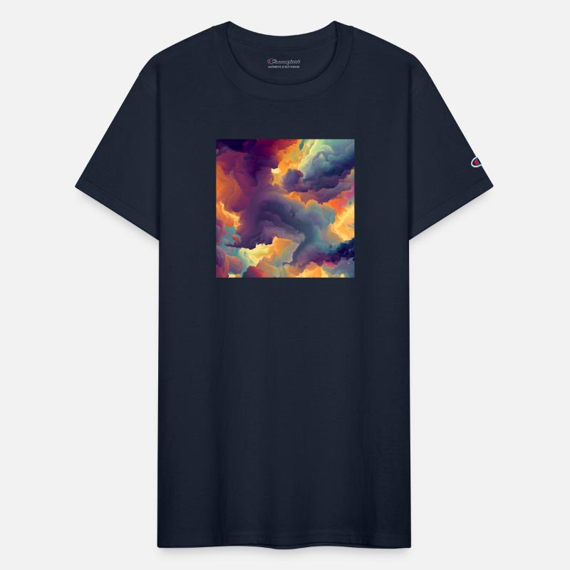 Colorful Clouds Pattern Design