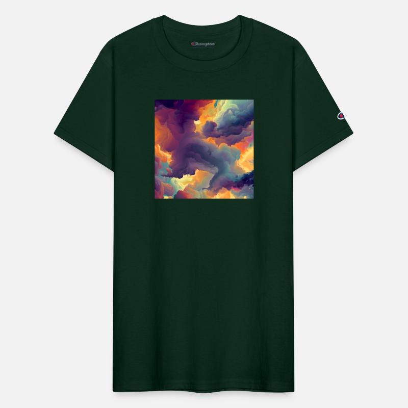 Colorful Clouds Pattern Design