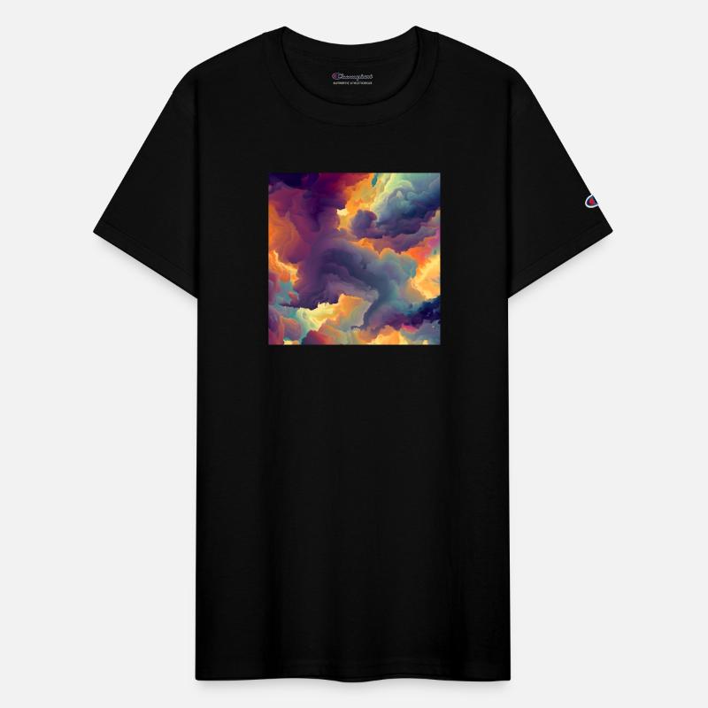 Colorful Clouds Pattern Design