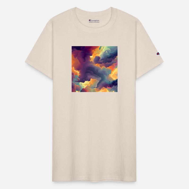 Colorful Clouds Pattern Design