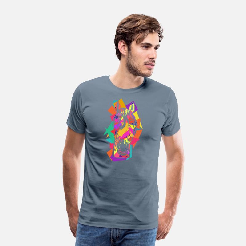 Colorful Horse Wpap Art Geometric Pop Art