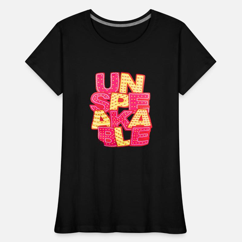 Colorful Text Unspoken