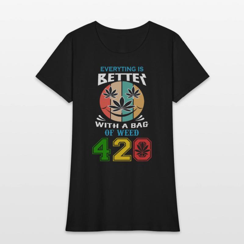 Comic 420 Better Herb Weed Marijuana Design