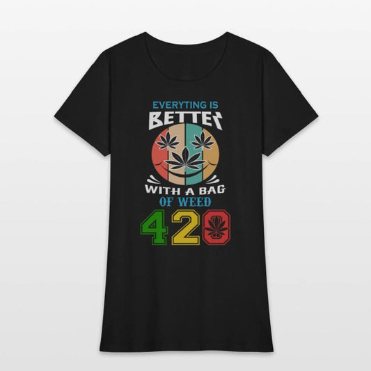 Comic 420 Better Herb Weed Marijuana Design