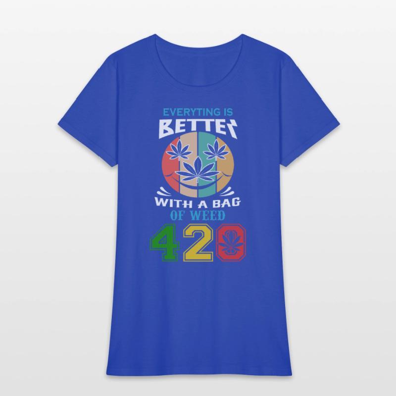 Comic 420 Better Herb Weed Marijuana Design
