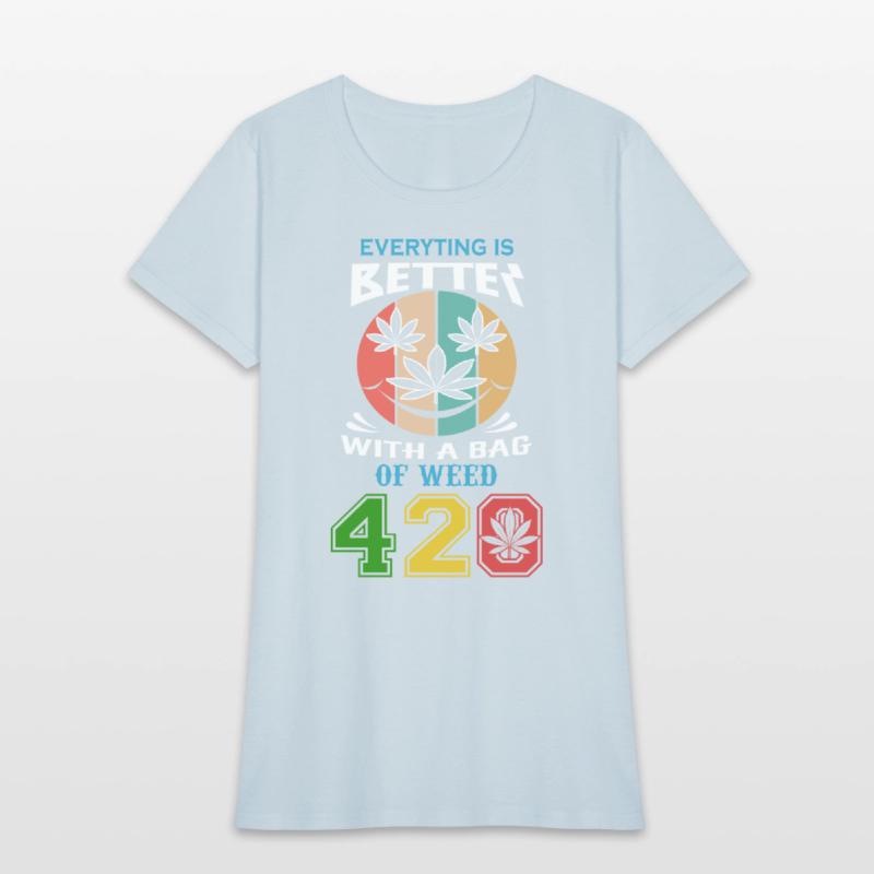 Comic 420 Better Herb Weed Marijuana Design