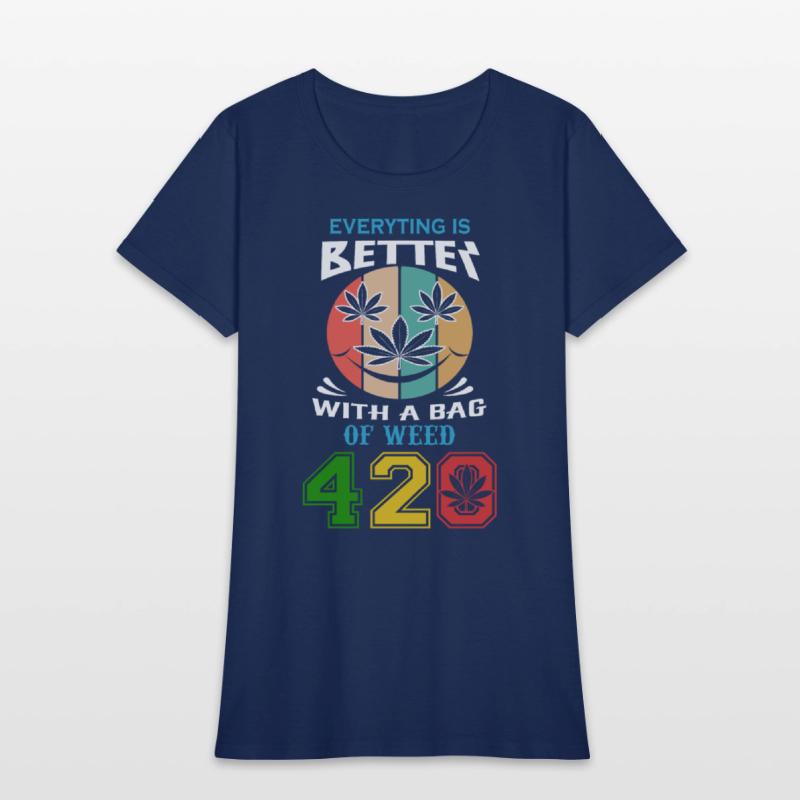 Comic 420 Better Herb Weed Marijuana Design