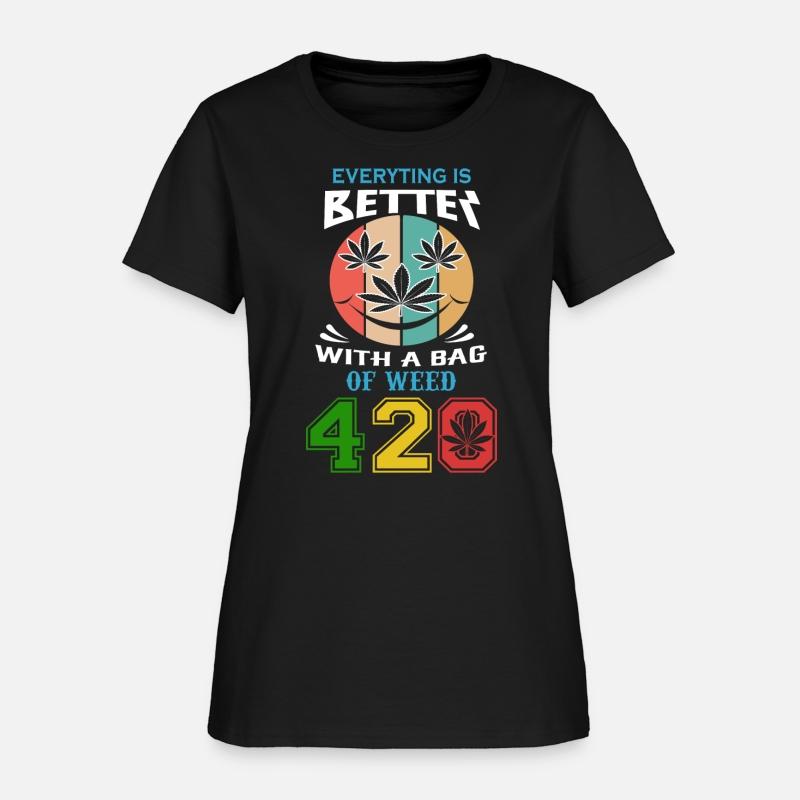 Comic 420 Better Herb Weed Marijuana Design