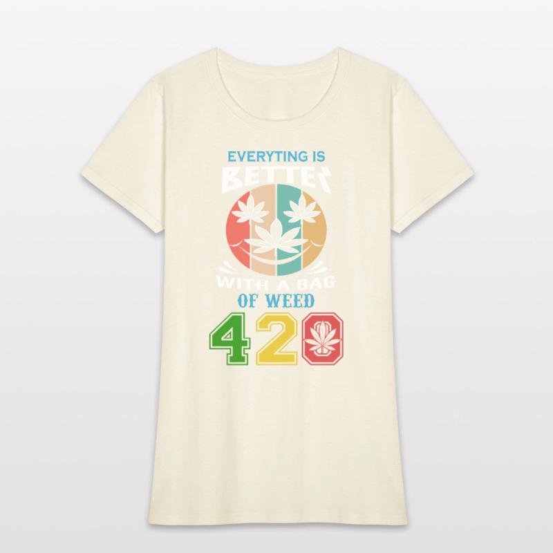 Comic 420 Better Herb Weed Marijuana Design
