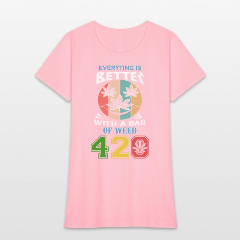 Comic 420 Better Herb Weed Marijuana Design