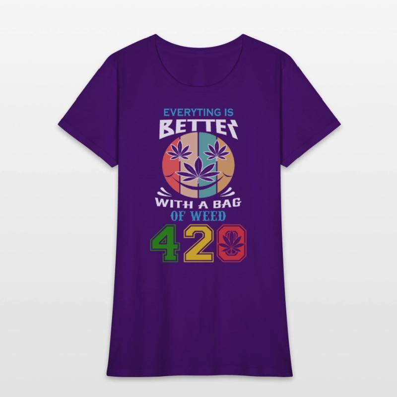 Comic 420 Better Herb Weed Marijuana Design
