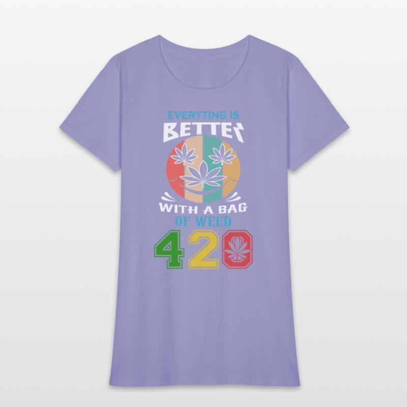 Comic 420 Better Herb Weed Marijuana Design