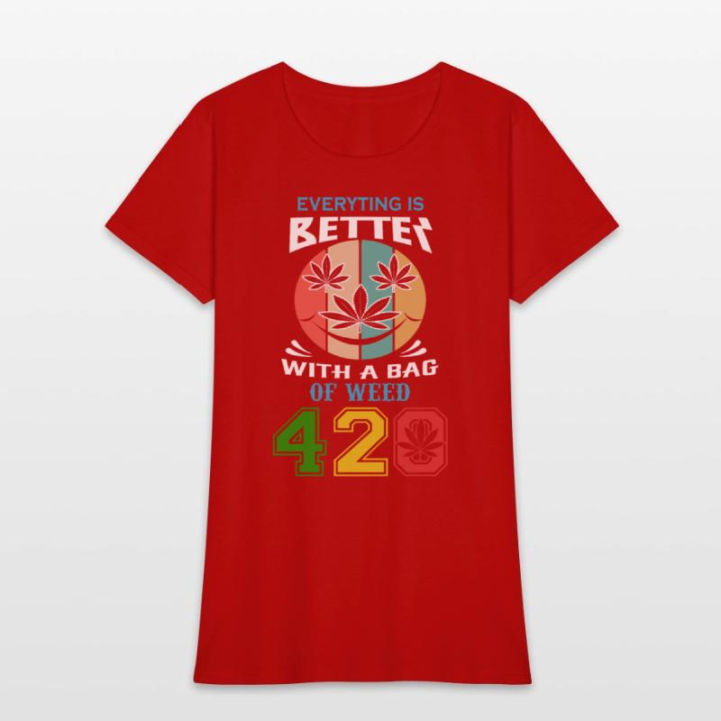 Comic 420 Better Herb Weed Marijuana Design