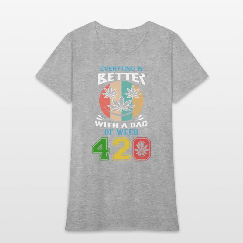 Comic 420 Better Herb Weed Marijuana Design