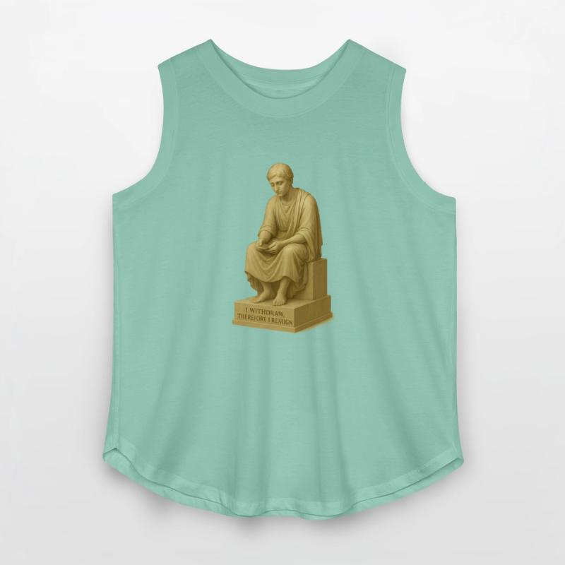 Contemplative Scholar Statue Design