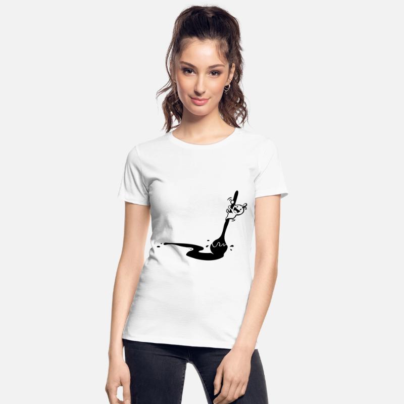 Cook Funny Spoon. wooden spoon soups