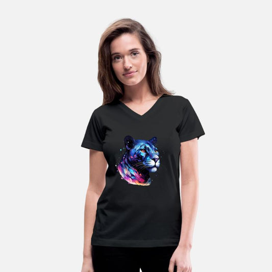 Cool Colorful Galaxy Panther