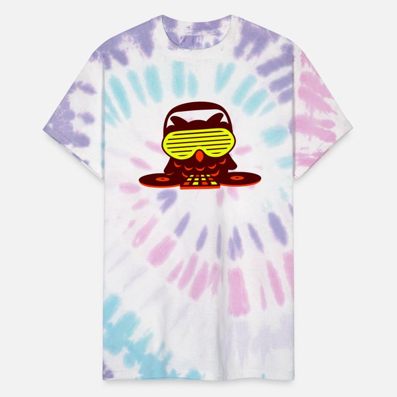 Cool DJ Owl Night Bird Animal Music Club Party Fun