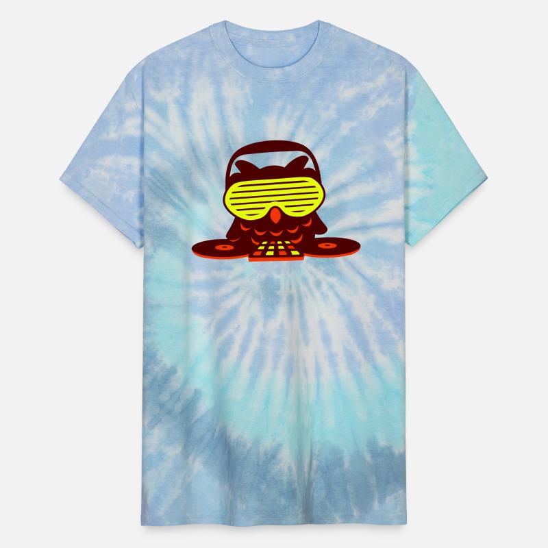 Cool DJ Owl Night Bird Animal Music Club Party Fun