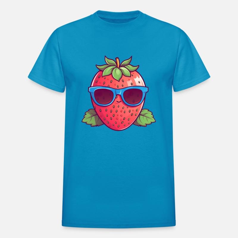 Cool Kawaii Strawberry: Fruity Trendsetter
