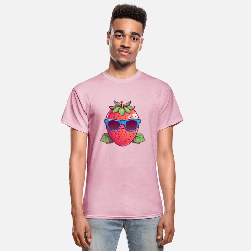 Cool Kawaii Strawberry: Fruity Trendsetter
