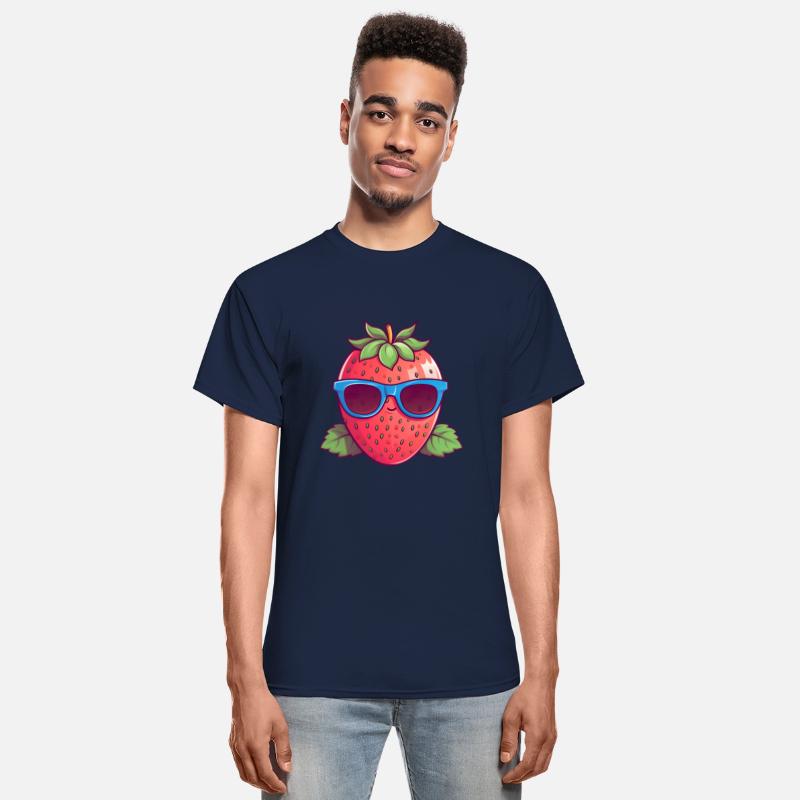 Cool Kawaii Strawberry: Fruity Trendsetter