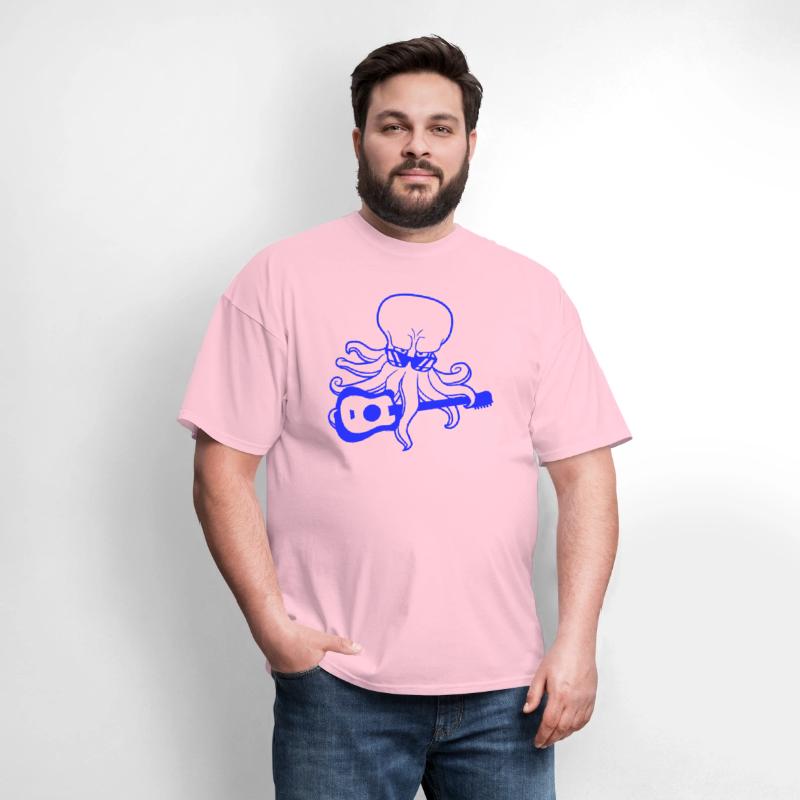 Cool Octopus Kraken Squid Plays Guitar Guitarist