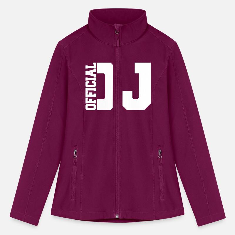 Cool Official DJ Club Music Party Text Lettering