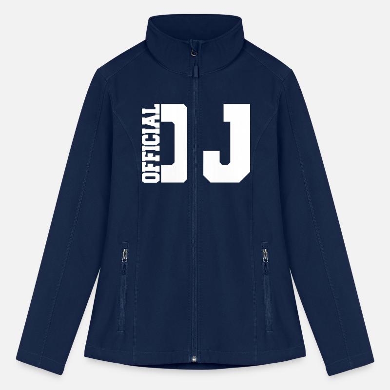 Cool Official DJ Club Music Party Text Lettering