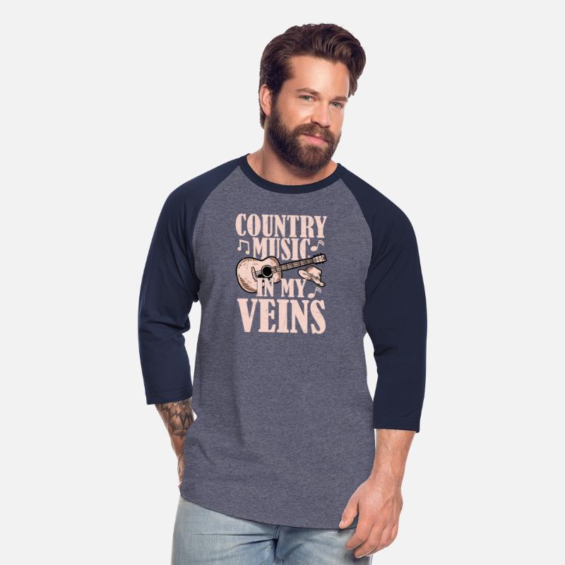 Country Music In My Veins Cowboy Western