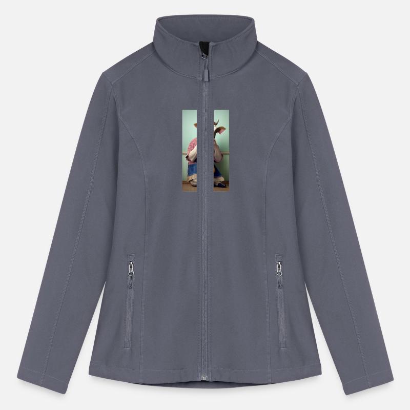 cow talking on the phone