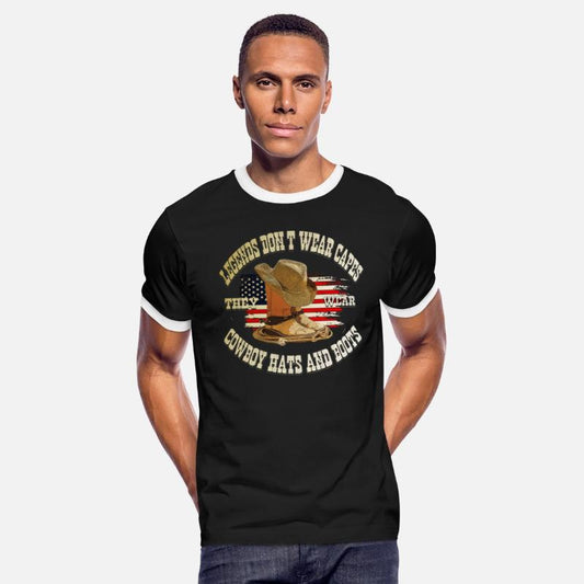 COWBOY BOOTS AND HATS TEE