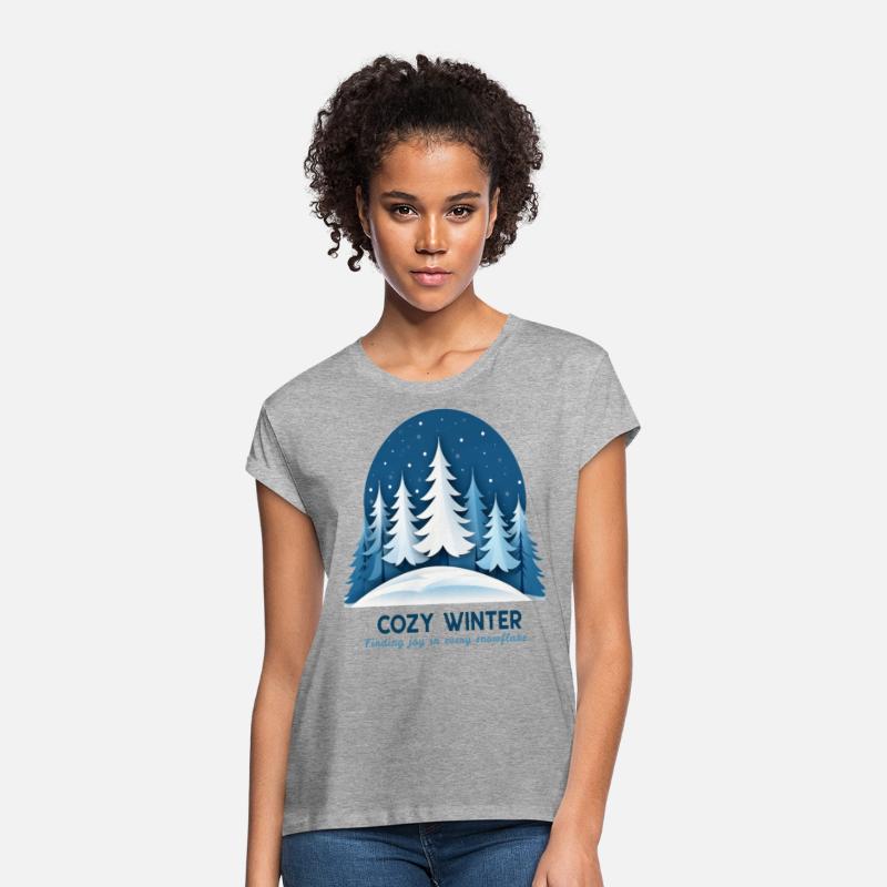 "Cozy Winter - Finding Joy in Every Snowflake"